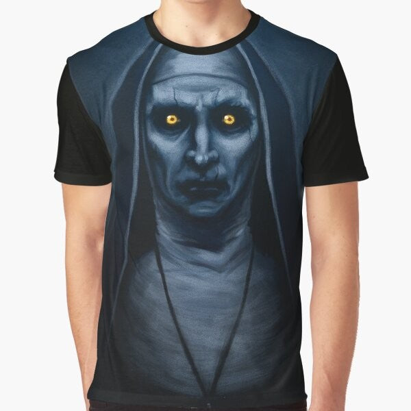 Valak Graphic Horror T-Shirt - The Conjuring Movie Fans