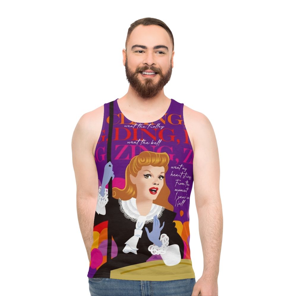 Alejandro Mogollo Art Trolley Unisex Tank Top - men