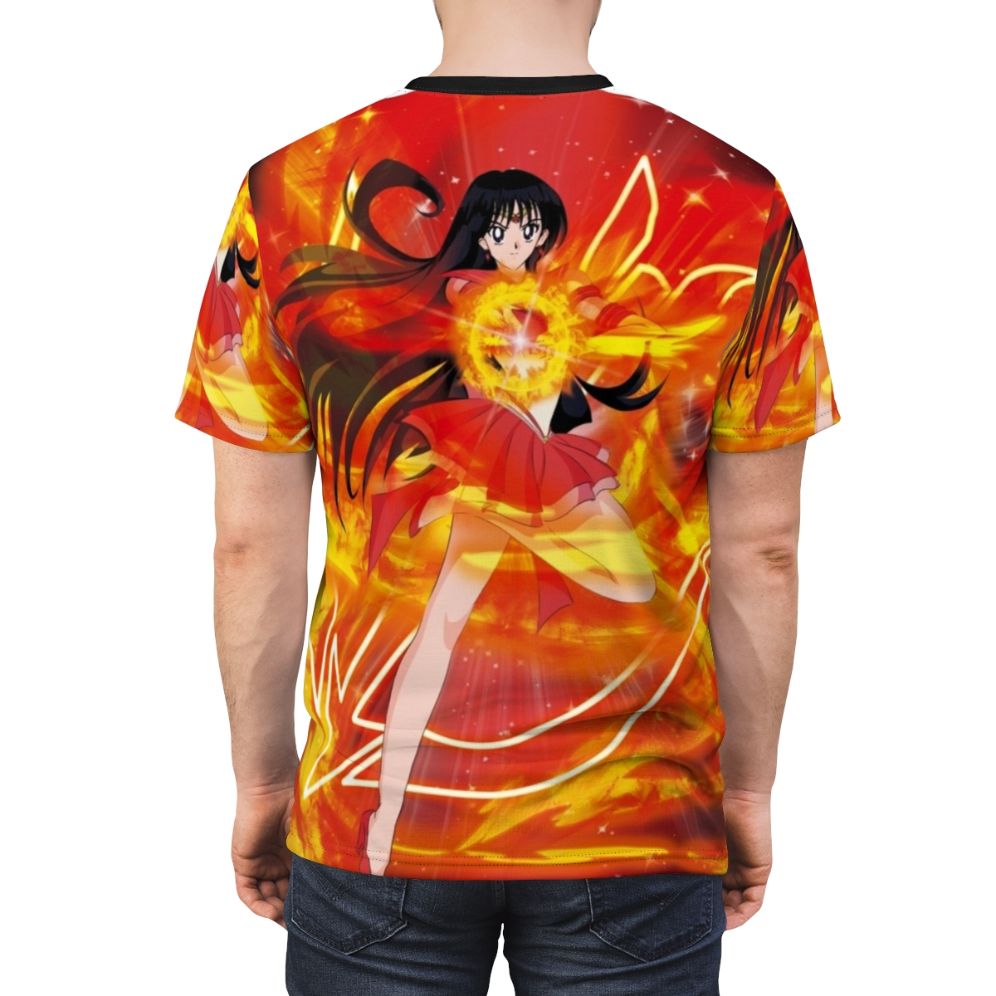 Anime-inspired Sailor Moon t-shirt design - men back