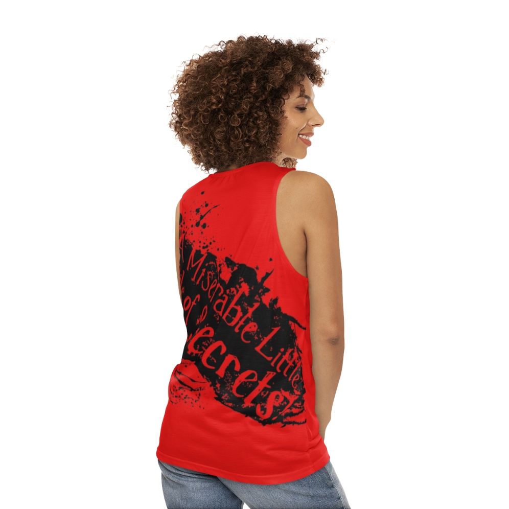 Unisex Dracula Castlevania Tank Top - women back