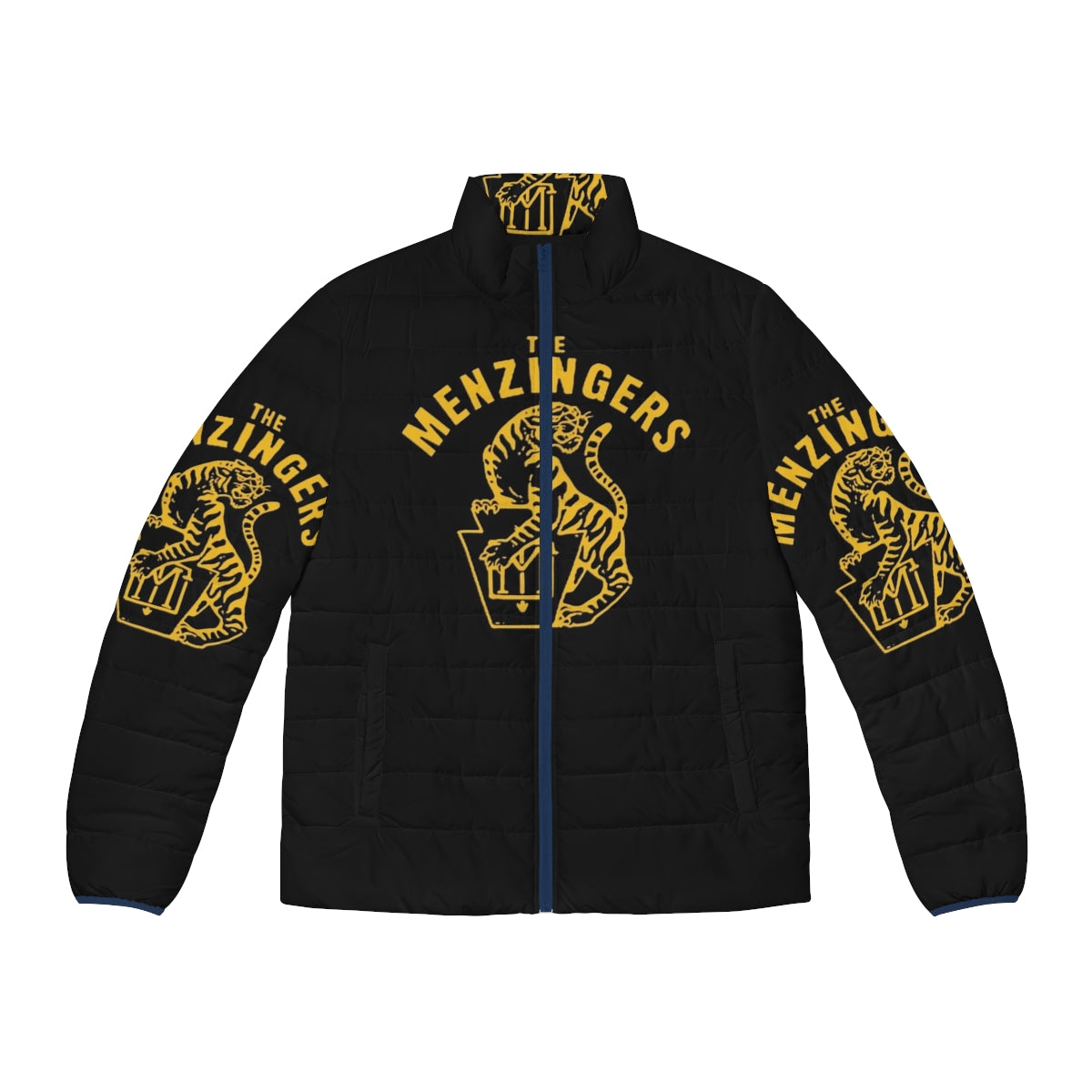 Macan Art Puffer Jacket featuring The Menzingers punk rock band