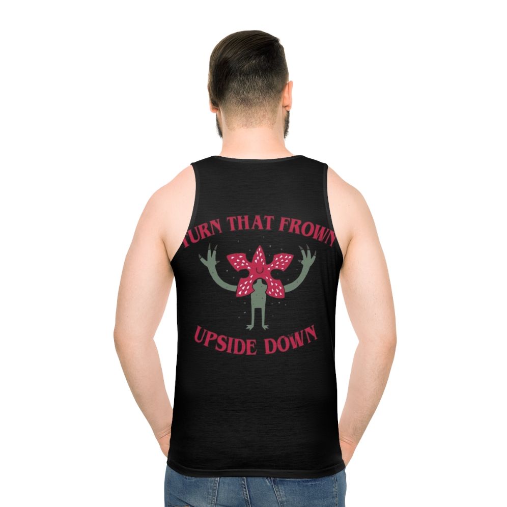 Stranger Things Demogorgon Upside Down Unisex Tank Top - men back