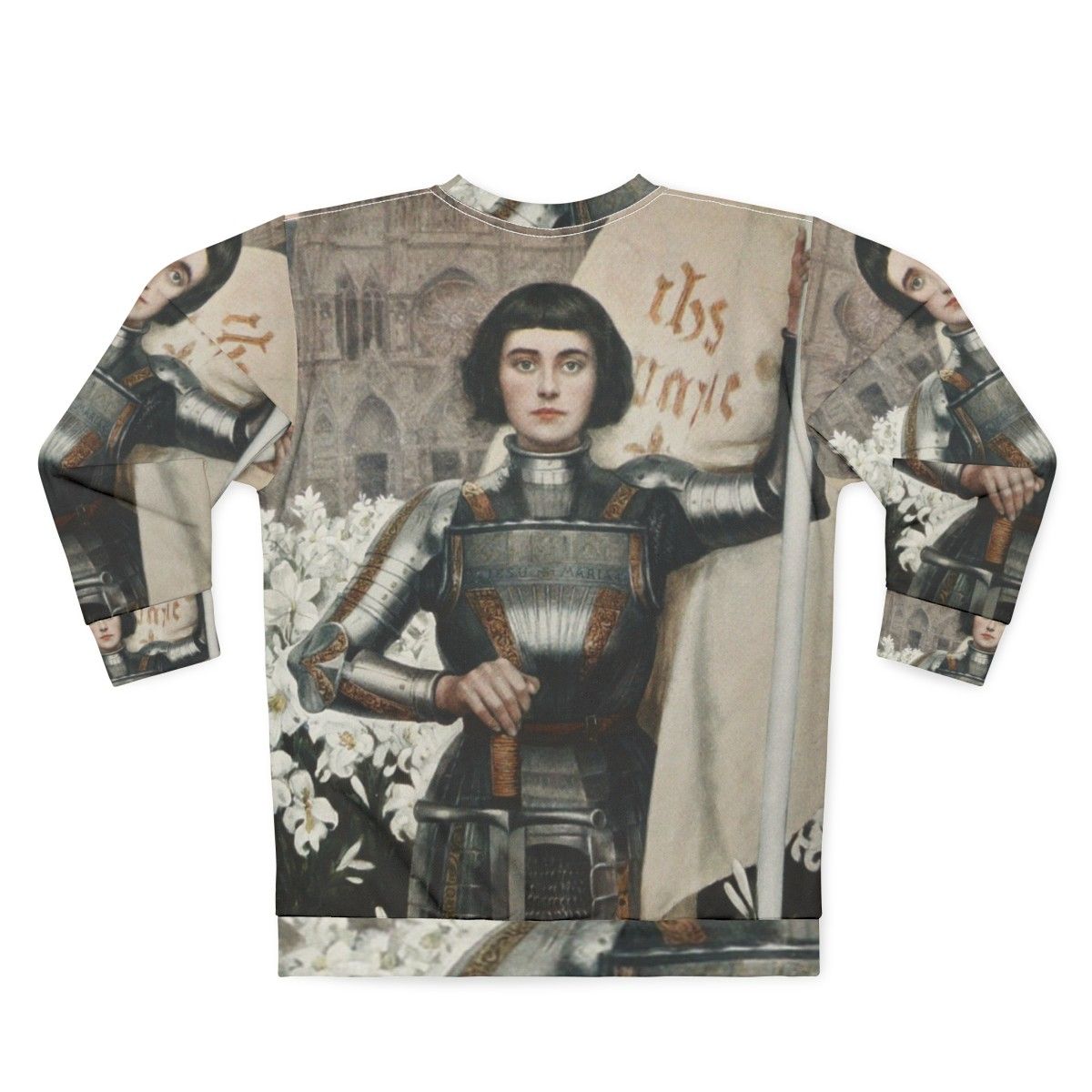 Jeanne D'Arc Christian Sweatshirt - Back