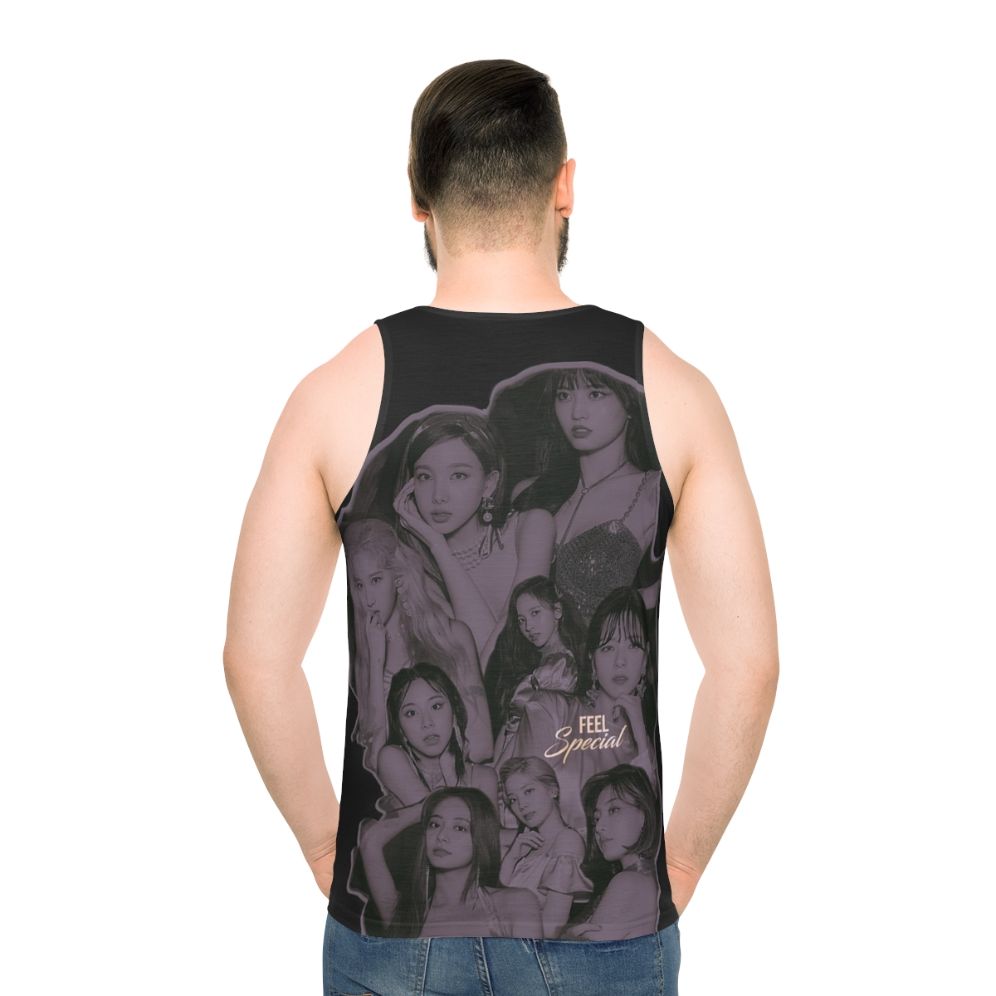 Twice Feel Special Unisex Kpop Tank Top - men back