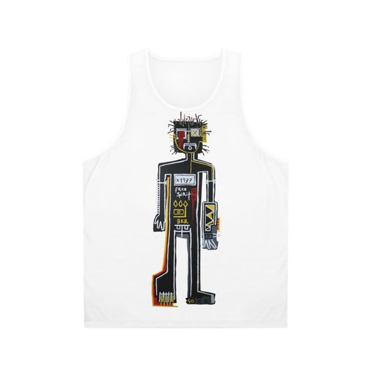 Unisex abstract art tank top