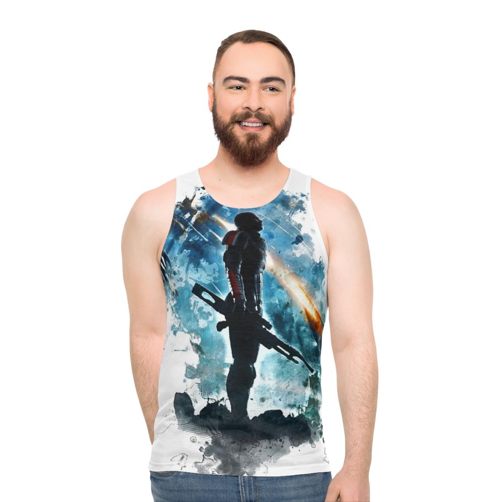 Mass Effect Unisex Tank Top 2 - men