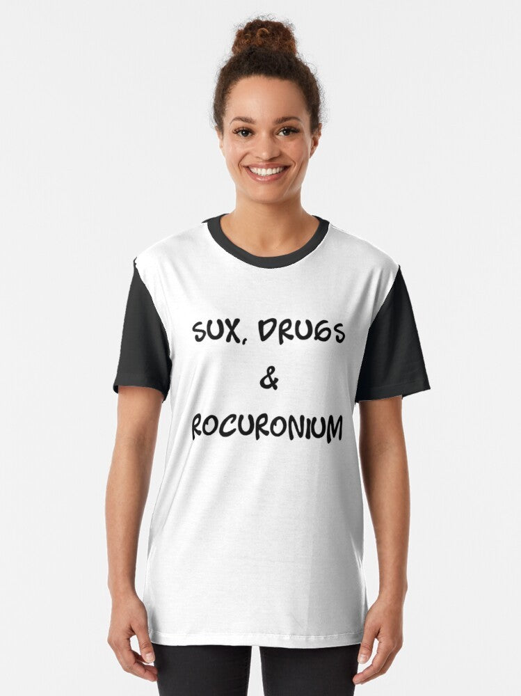 Medical Anesthesia Rocuronium Graphic T-Shirt - Women