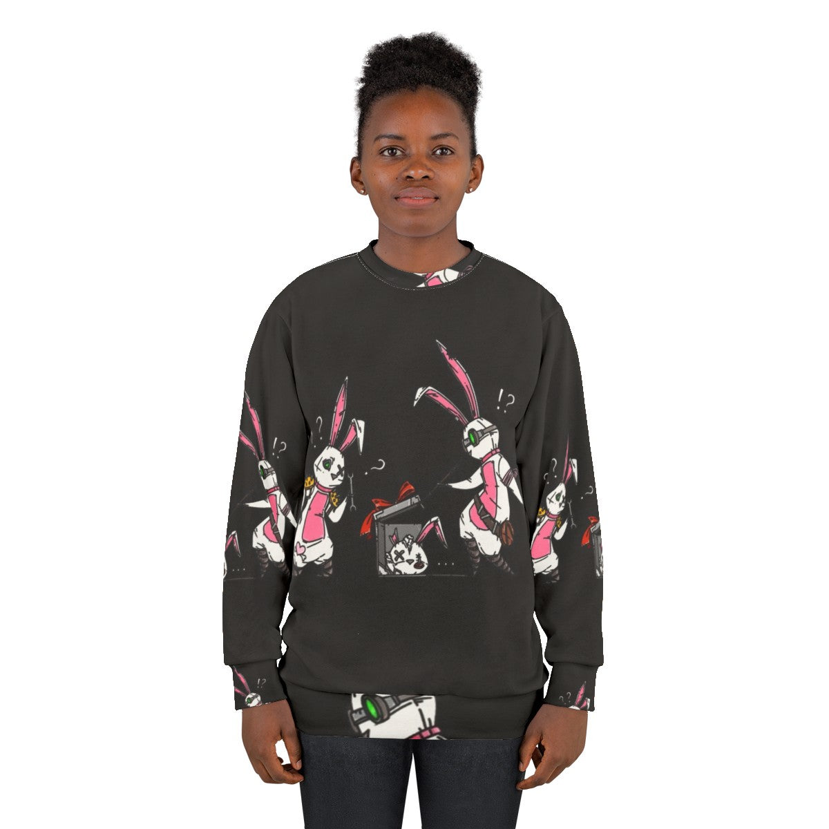 Borderlands Inspired Bunny Sweatshirt - women