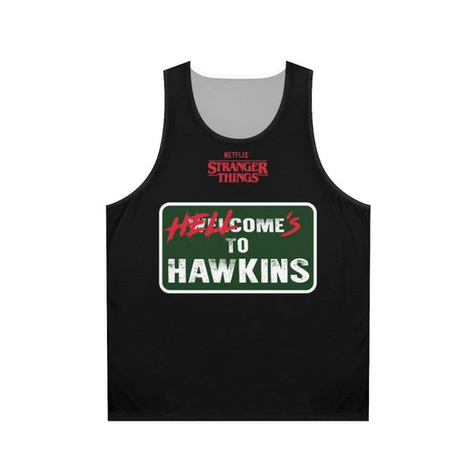 Stranger Things Hawkins High School Unisex Tank Top