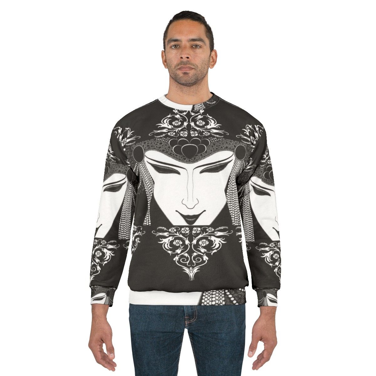 Aubrey Beardsley Dark Magic Gothic Sweatshirt - men