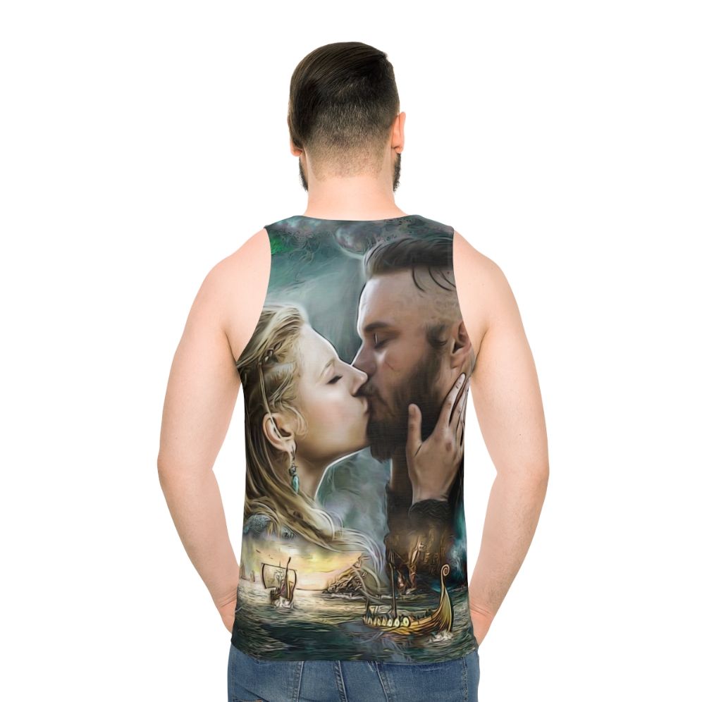 Unisex Odin Viking Tank Top - men back