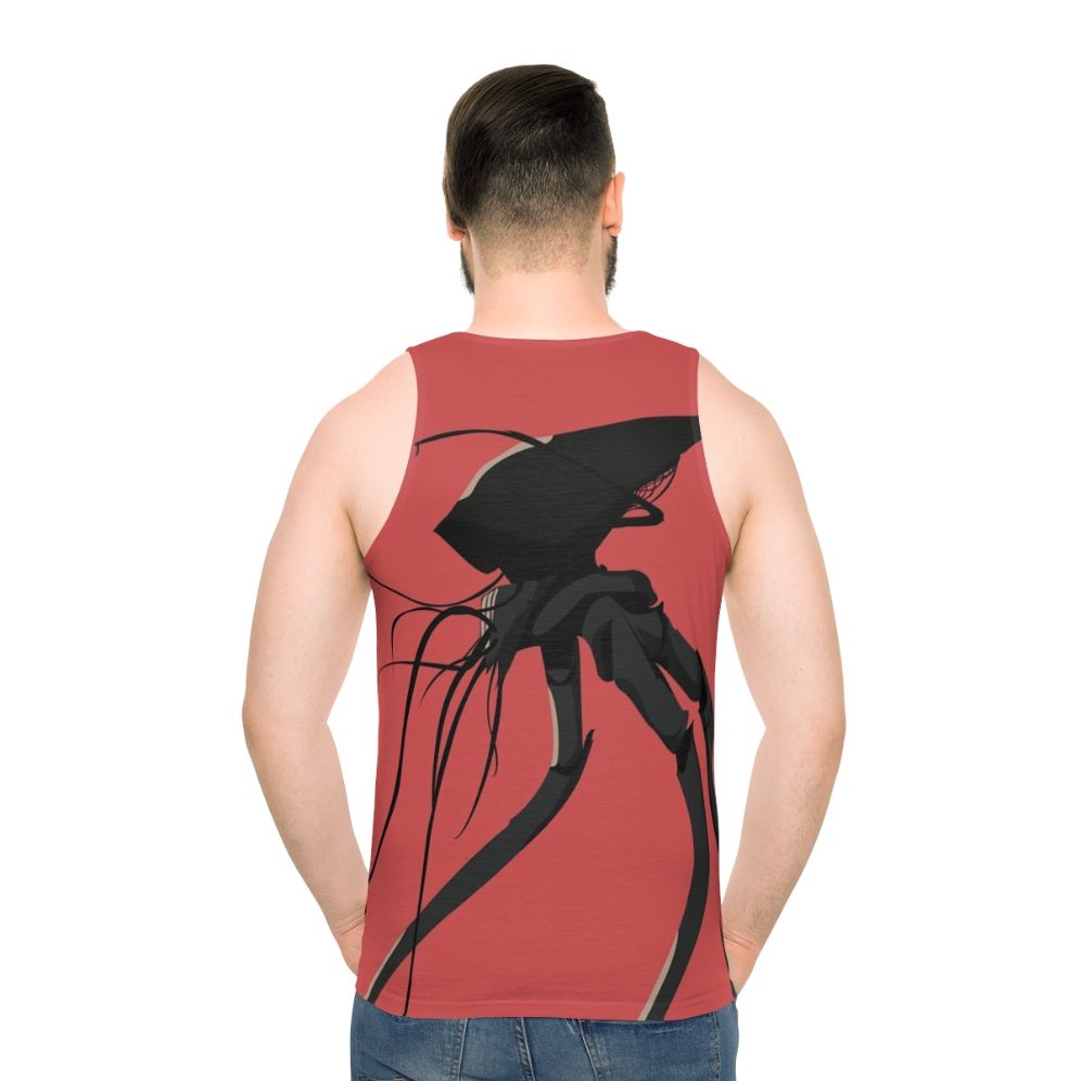 War of the Worlds Unisex Sci-Fi Graphic Tank Top - men back