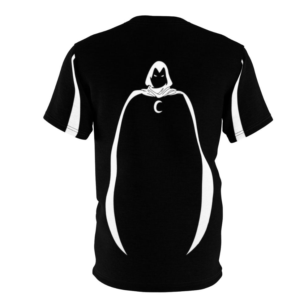 Crescent Crusader Moon Knight Inspired T-shirt - Back