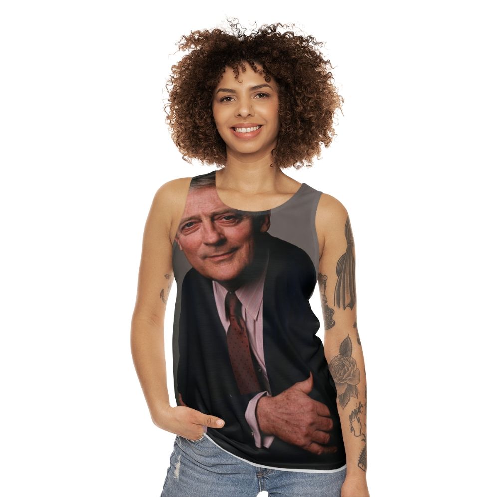 Edward Woodward Unisex Vintage Tank Top - women