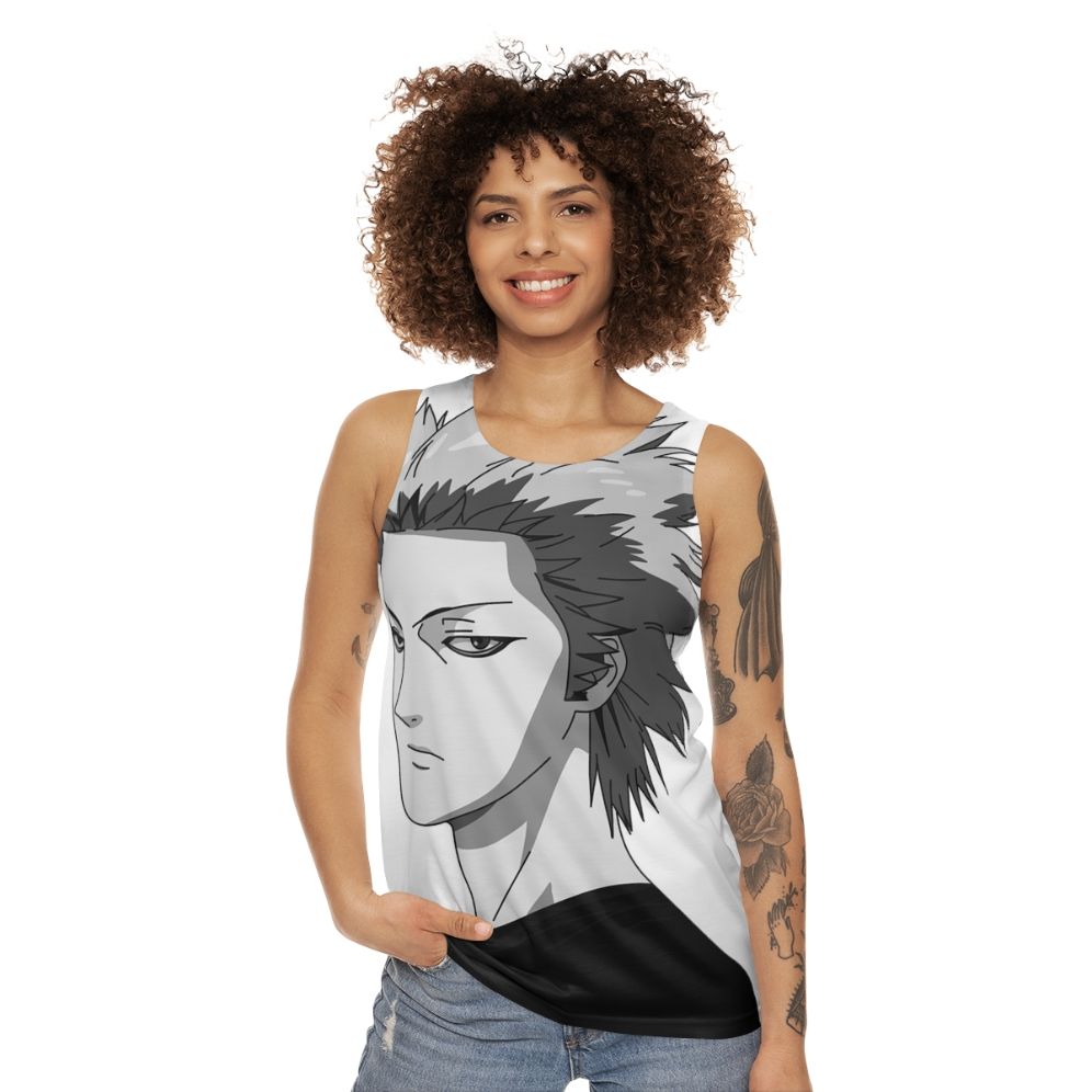 Tokuchi Toua Unisex Baseball Anime Tank Top - women