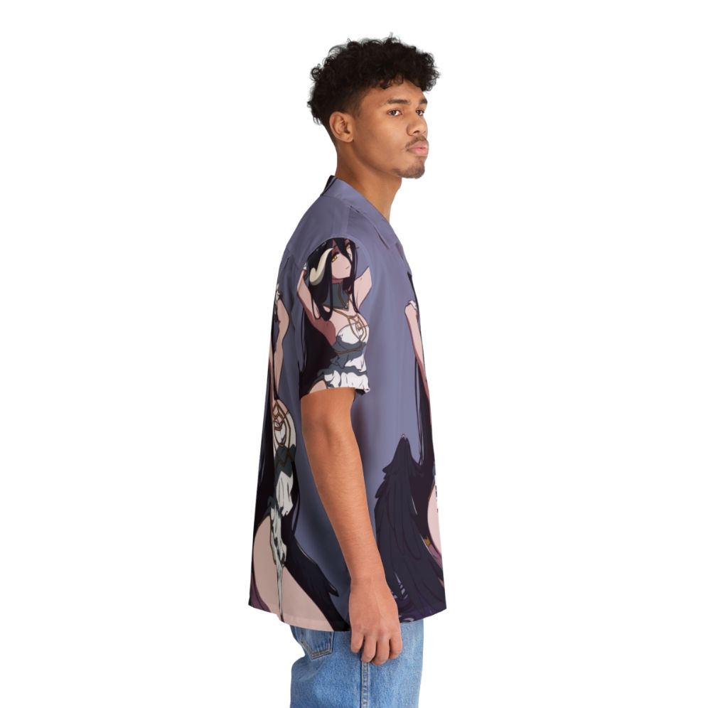 Casual Albedo Hawaiian Shirt with Anime-Inspired Design - People Pight