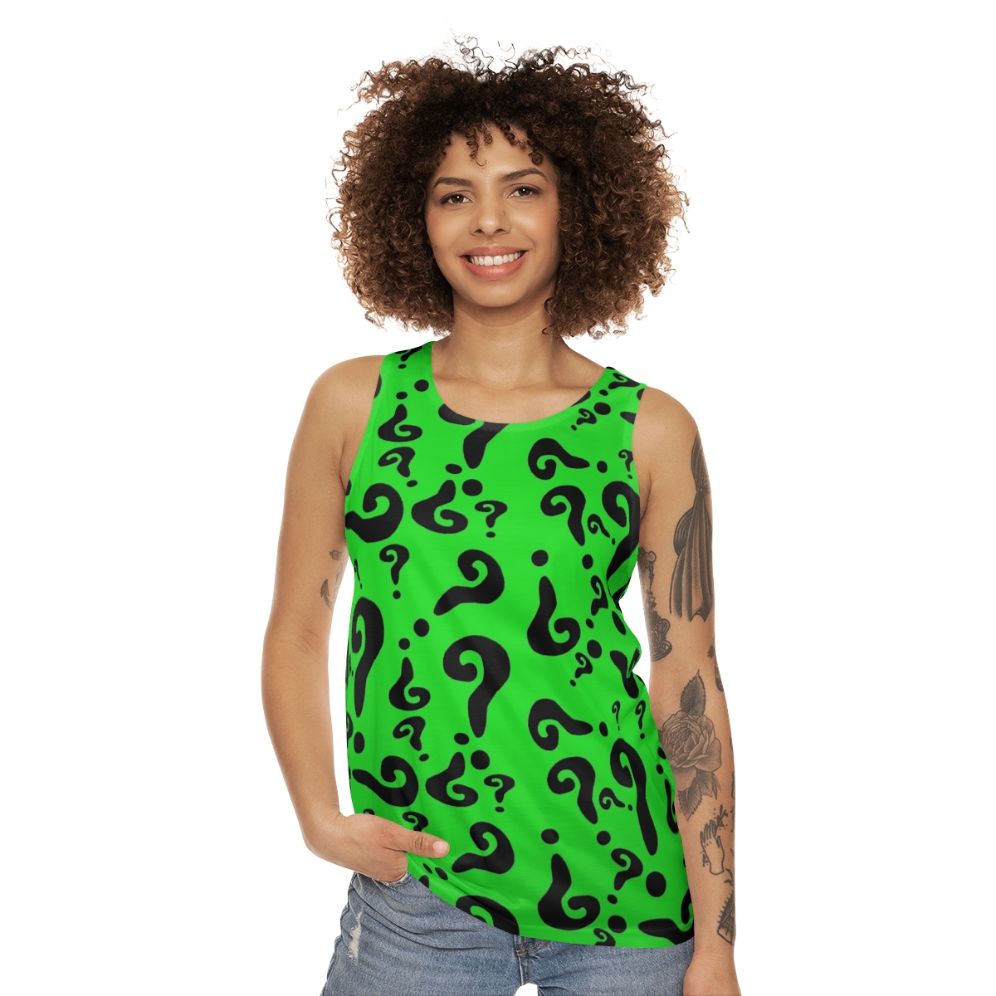 Unisex Riddler Tank Top - women