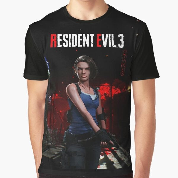 Resident Evil RE3MAKE Jill Valentine Graphic T-Shirt