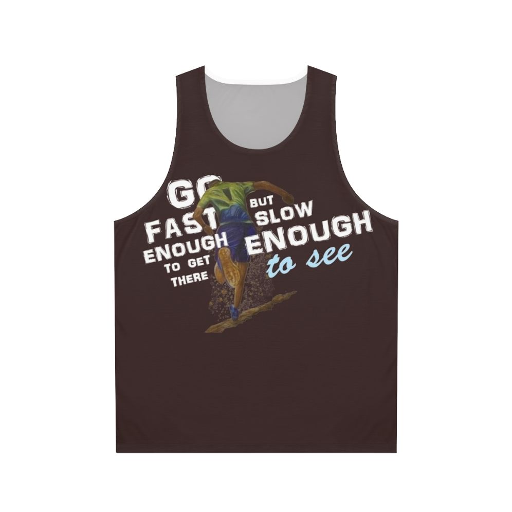 Trailrun unisex athletic tank top