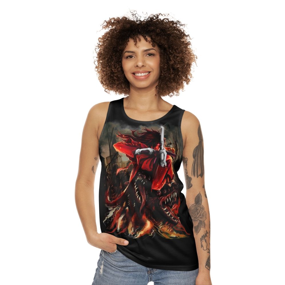 Hellsing Alucard "The Bird of Hermes" Unisex Tank Top - women