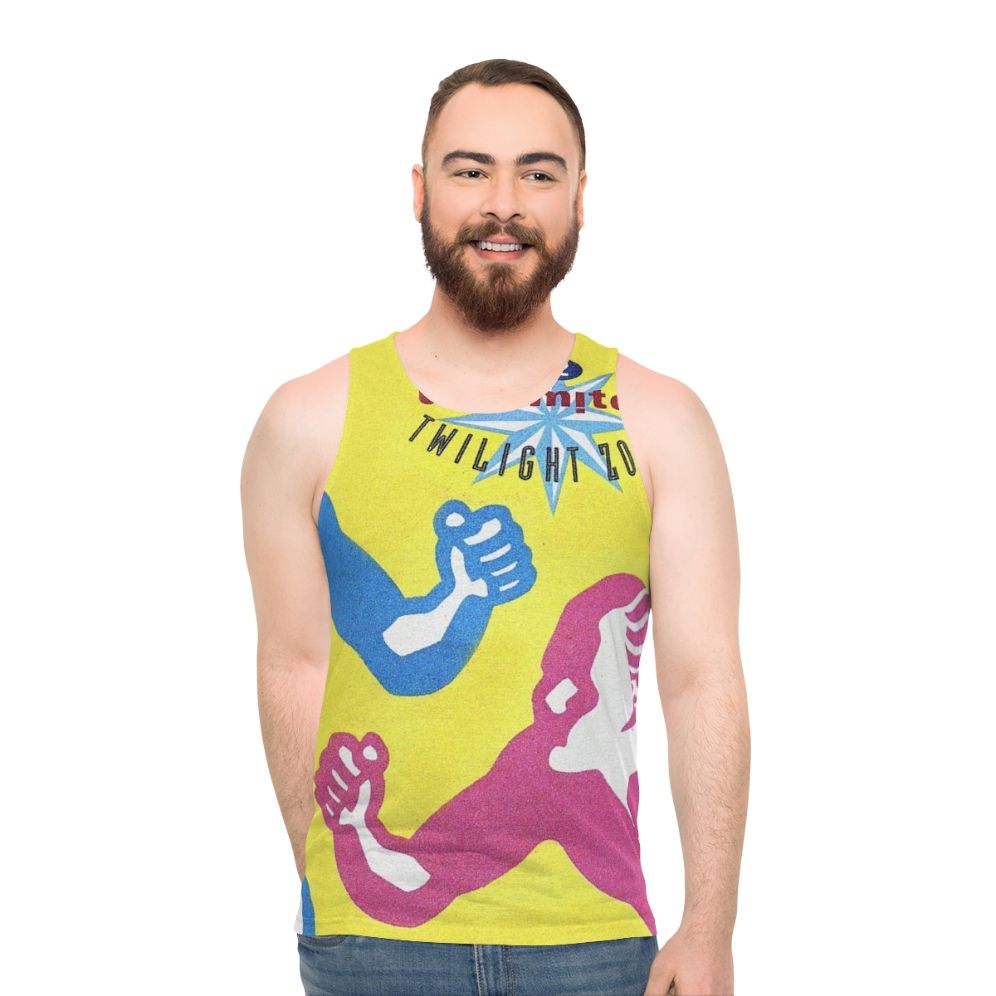 Unisex 2 Unlimited Twilight Zone Dance 90s Tank Top - men