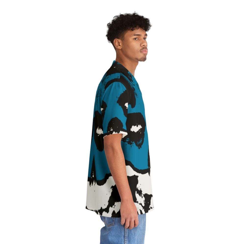 Bat Fiend Hawaiian Shirt with Retro Horror Punk Design - People Pight