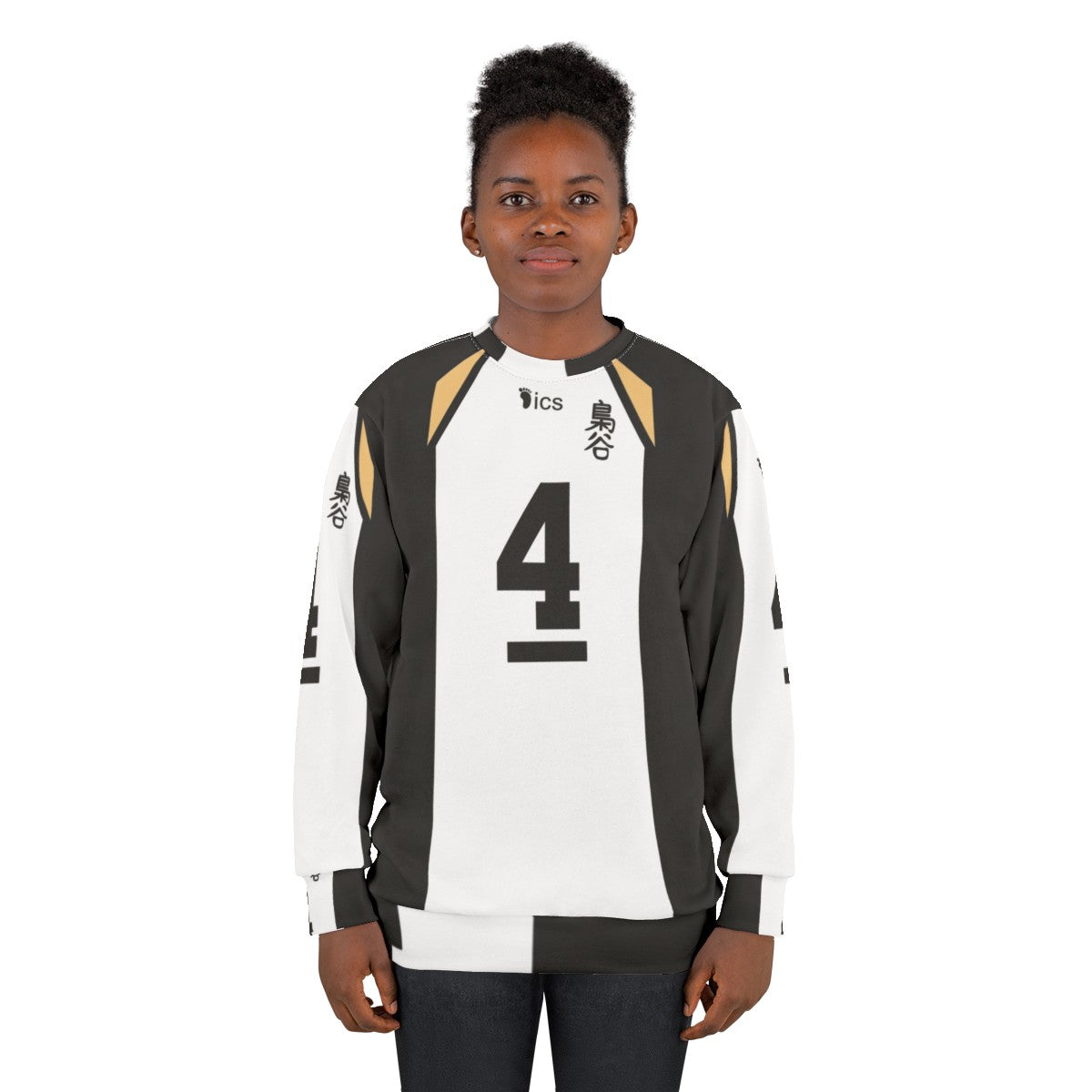 Bokuto Koutarou Fukurodani Academy jersey sweatshirt - women