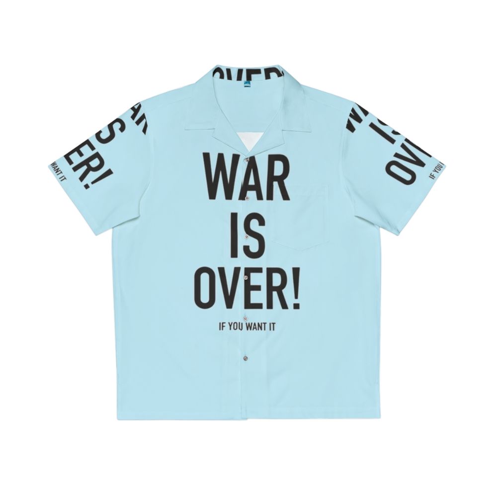 War Is Over Hawaiian Shirt - Inspired by John Lennon and The Beatles