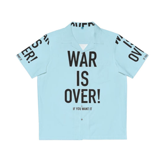 War Is Over Hawaiian Shirt - Inspired by John Lennon and The Beatles