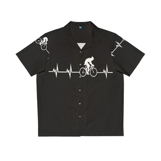 Cycling in a Heartbeat Hawaiian Shirt