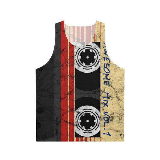 Vintage Awesome Mixtape Vol 1 Unisex Tank Top featuring Marvel Comics characters