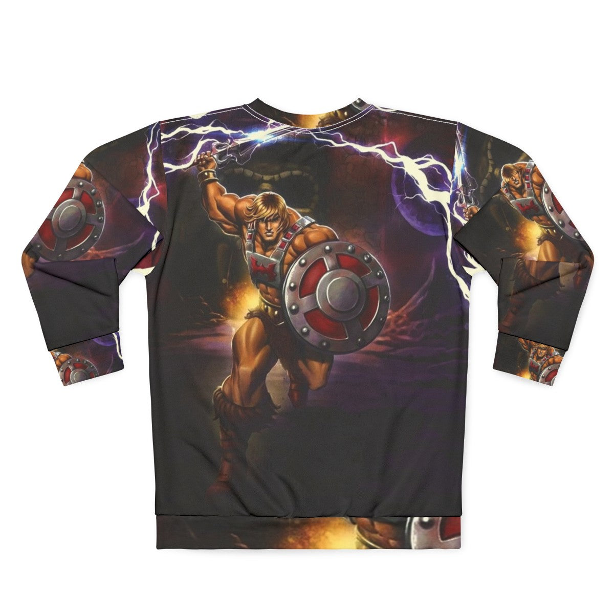 Vintage He-Man Prince of Grayskull Sweatshirt - Back