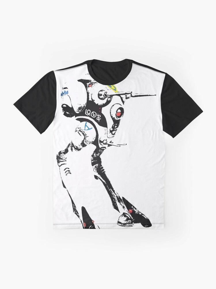 Macross Robotech Zentraedi Battle Pod Graphic T-Shirt - Flat lay