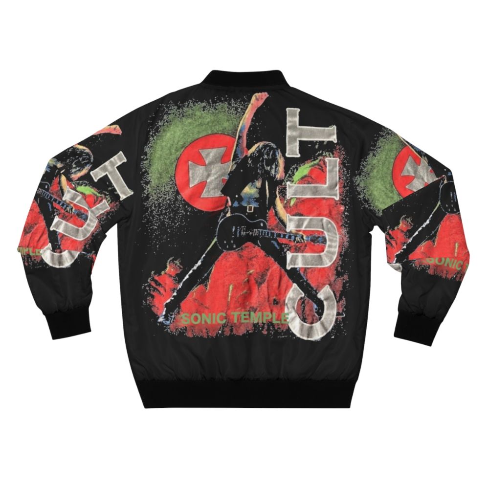 Sonic Temple The Cult Heavy Metal 80s Bomber Jacket - Back