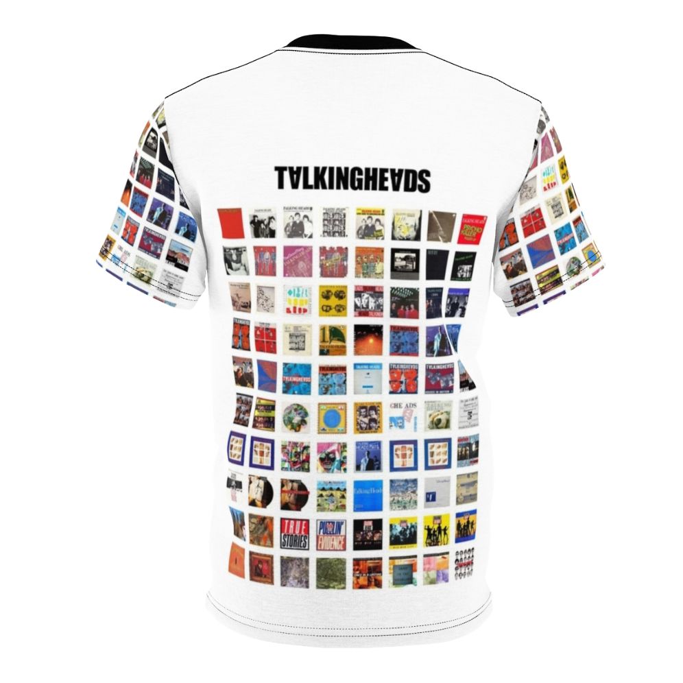 Talking Heads inspired t-shirt featuring the iconic album art and silhouettes of the band members - Back