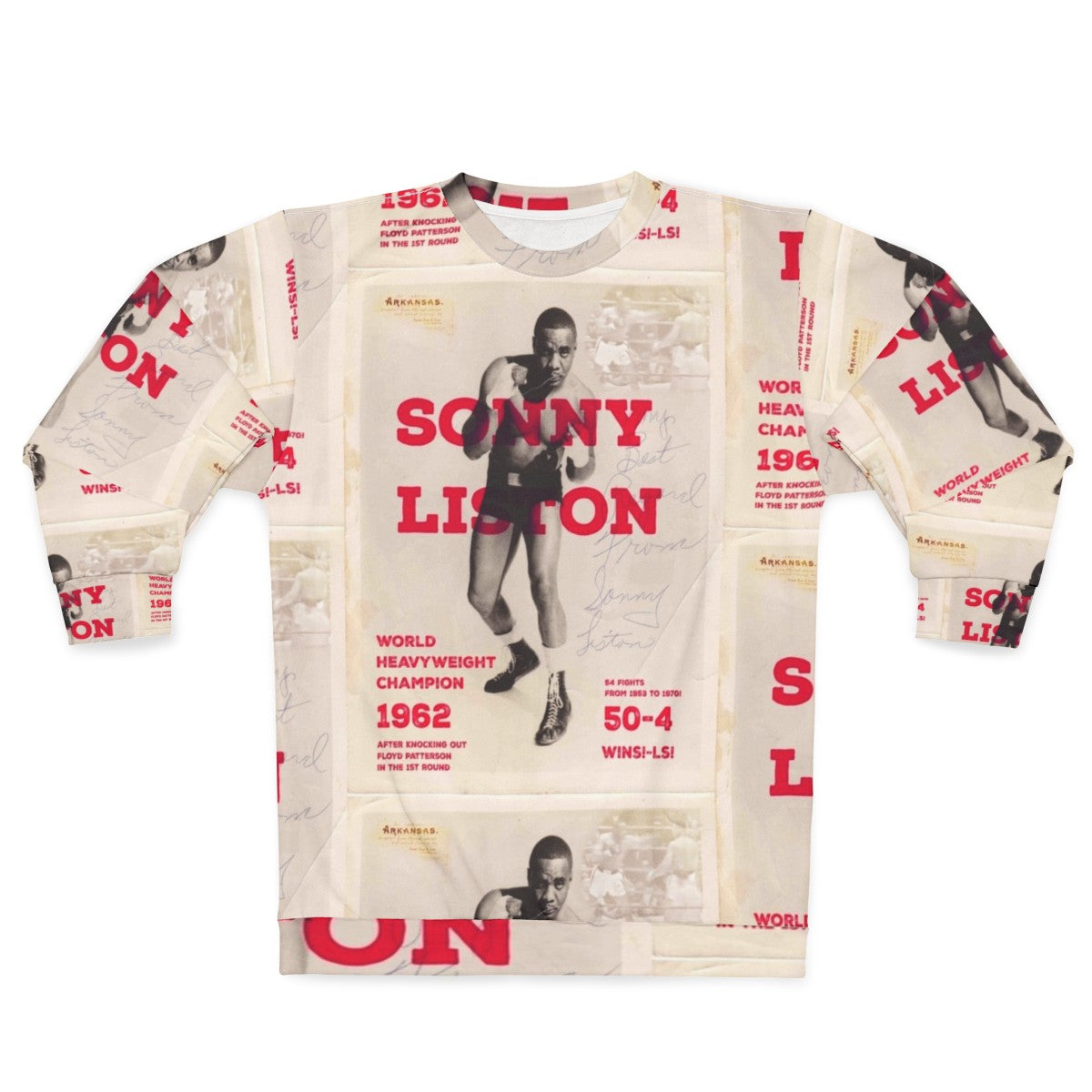 Sonny Liston Heavyweight Boxing Sweatshirt