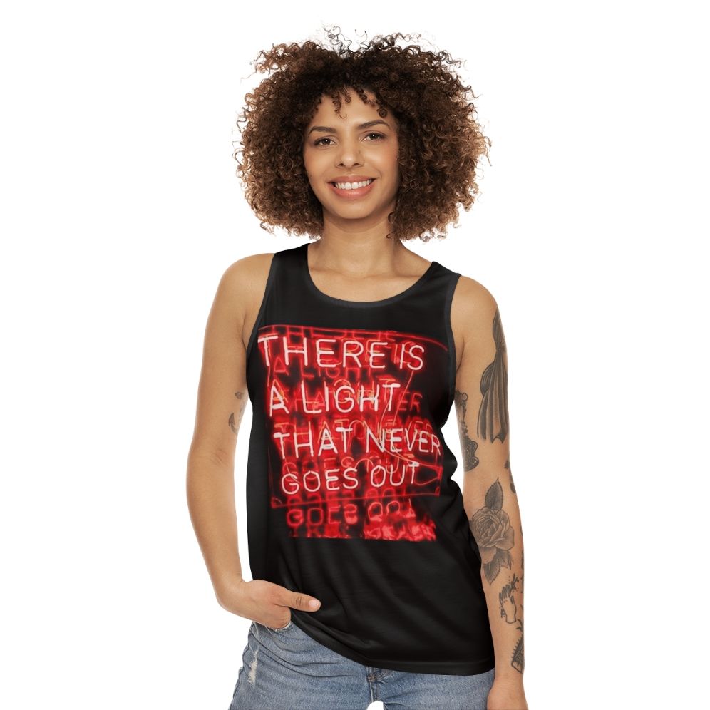 The Smiths Unisex Neon Lights Tank Top - women