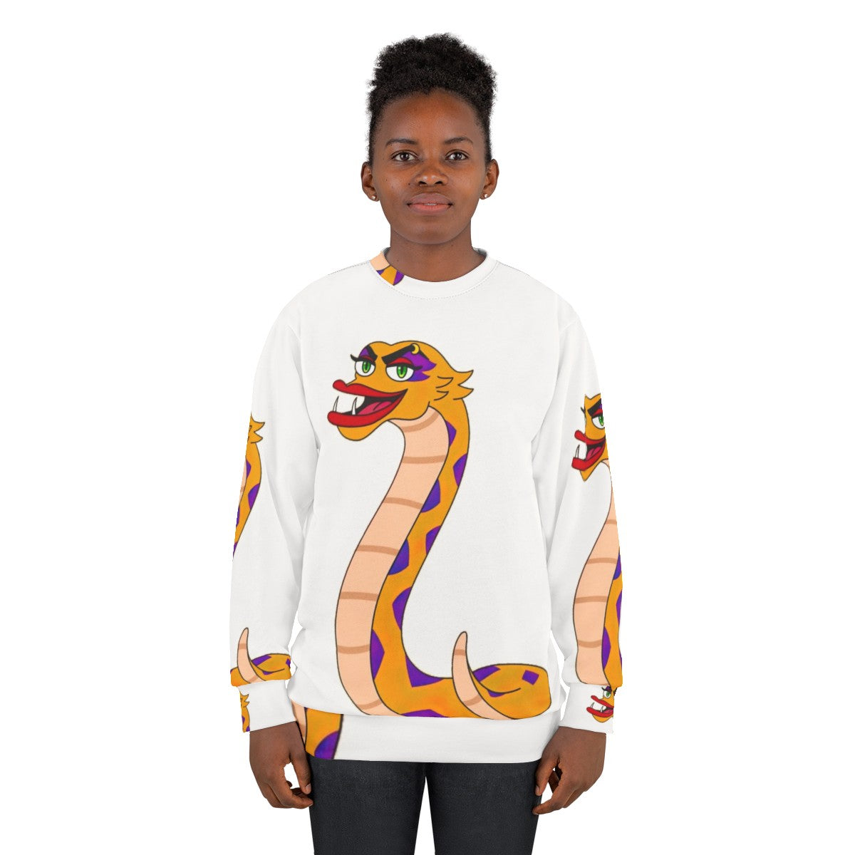 Rochelle The Hate Worm Big Mouth Netflix Sweatshirt - women