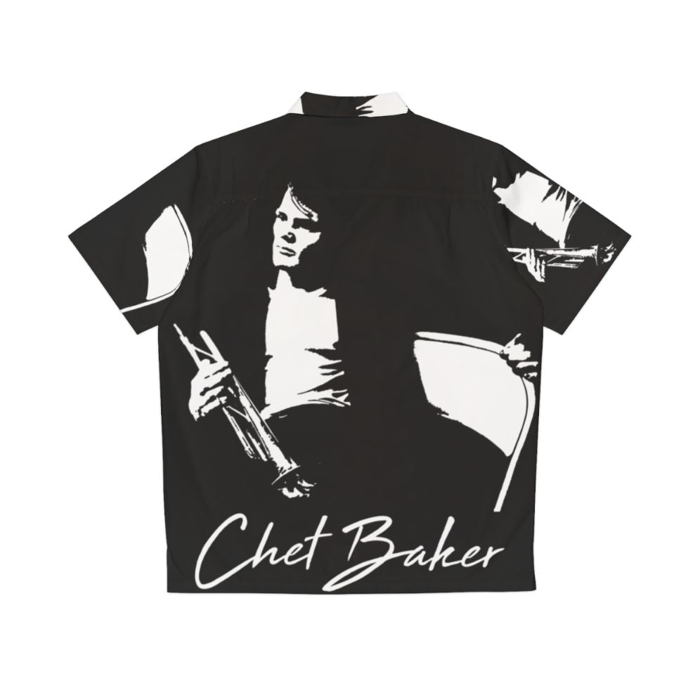 Chet Baker Jazz Hawaiian Shirt - Back