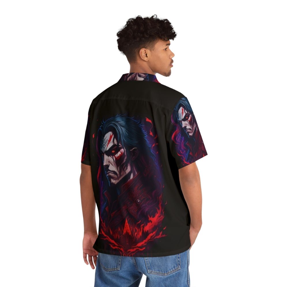 Castlevania Dracula Vampire Lord Hawaiian Shirt - People Back