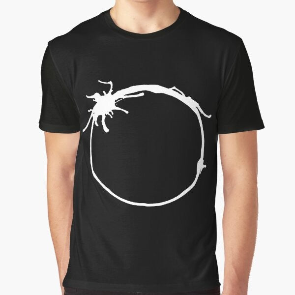 Arrival movie-inspired alien heptapod symbol graphic t-shirt