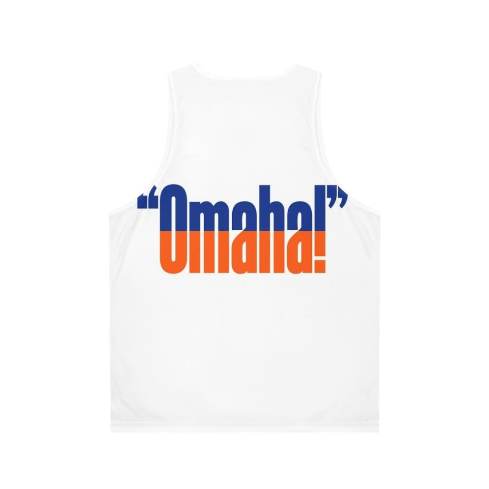 Denver Broncos Unisex Yell Tank Top - Back