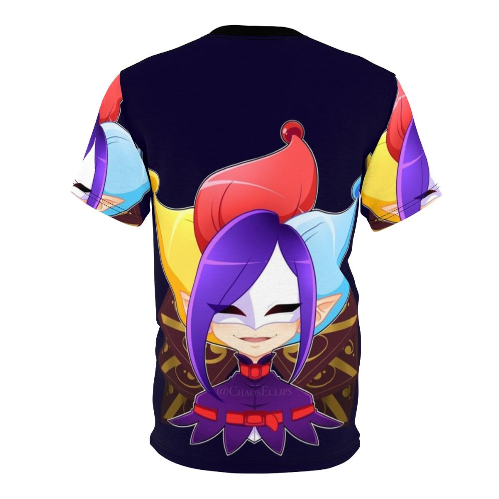 Joker Rascal inspired anime graphic t-shirt - Back