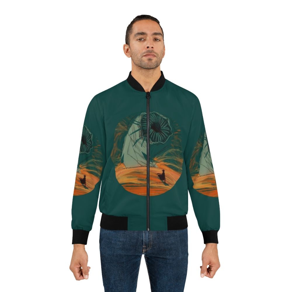 Dune-inspired bomber jacket with sci-fi design - Lifestyle