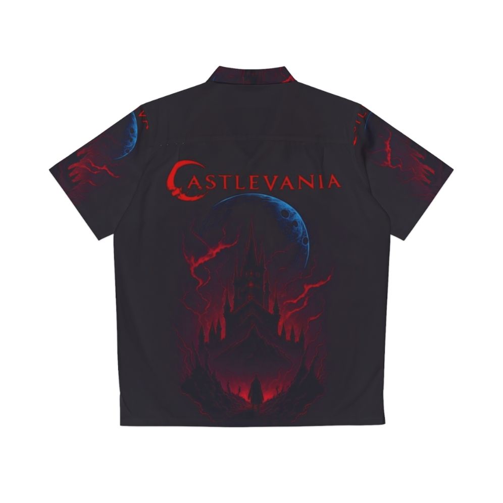 Castlevania Night Horror Hawaiian Shirt - Back