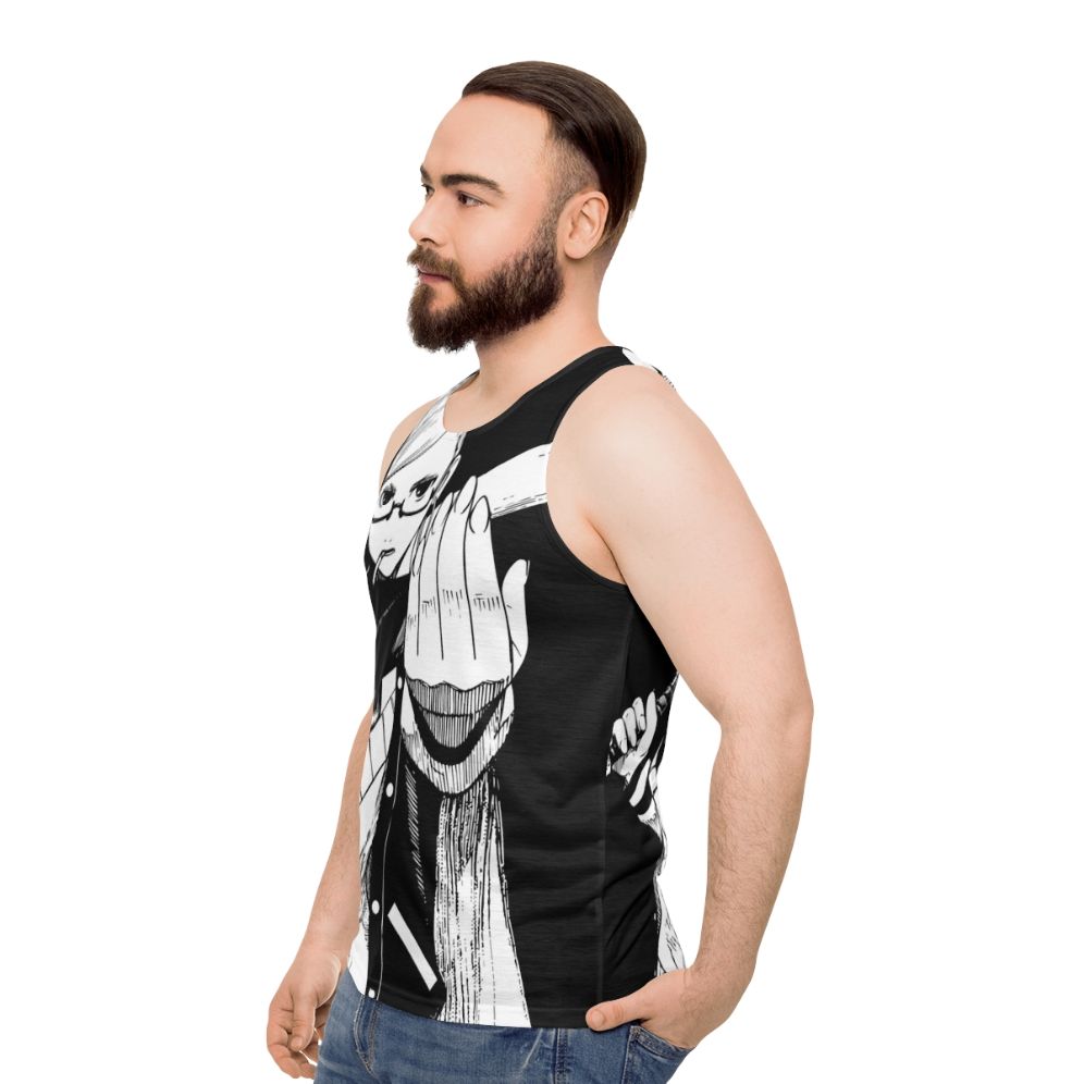 Dandadan Seiko Unisex Anime Tank Top - men side