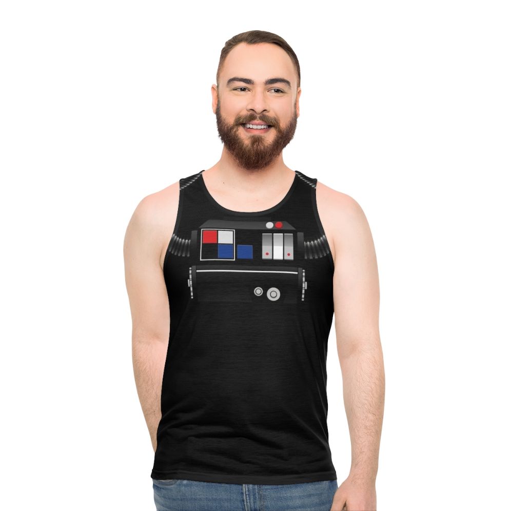 Imperial Tie Fighter Pilot Unisex Star Wars Tank Top - men