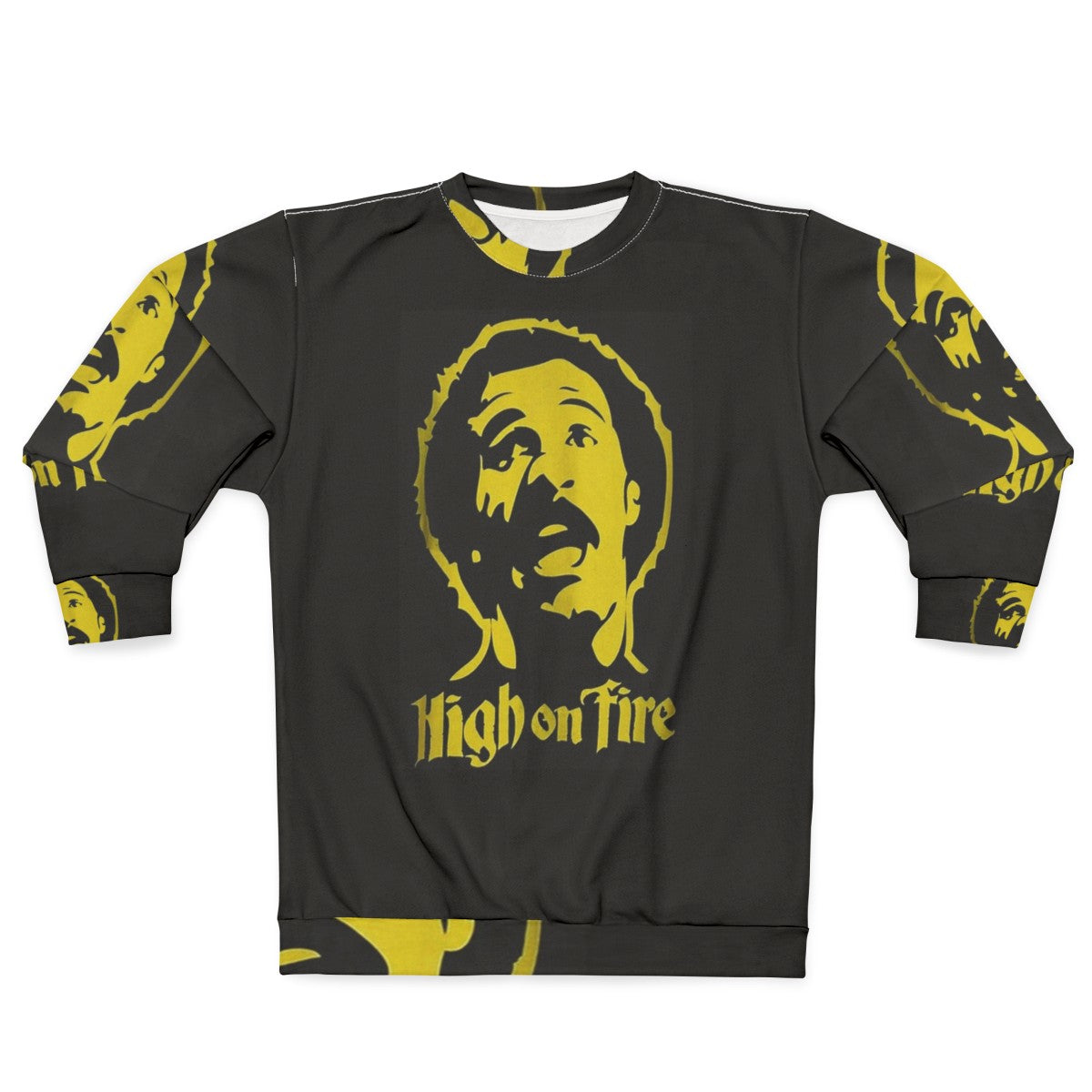 High On Fire Logo Sweatshirt - Heavy Metal Band Merchandise