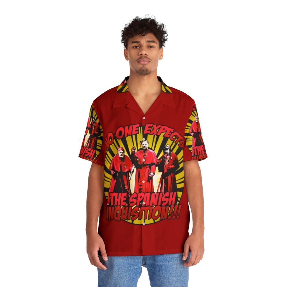 Monty Python Spanish Inquisition Hawaiian Shirt - People Front