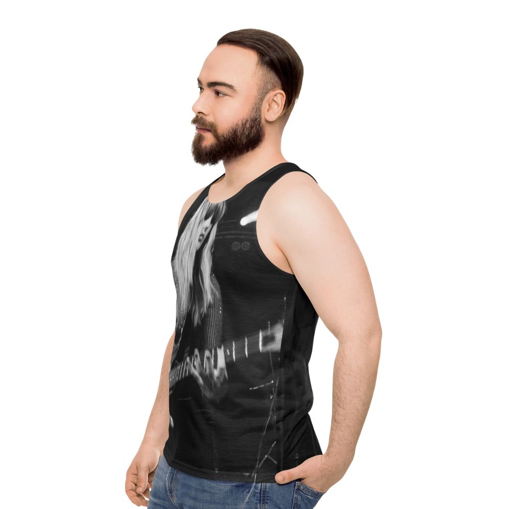 Måneskin Victoria De Angelis Unisex Concert Tank Top - men side